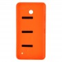 Pulsante Housing copertura posteriore della batteria + laterale per Nokia Lumia 635 (arancione)