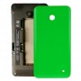 Pulsante Housing copertura posteriore della batteria + laterale per Nokia Lumia 635 (verde)