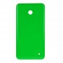 Botón de cubierta de batería contraportada + lateral para Nokia Lumia 635 (verde)