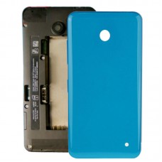 Kotelo akun Takakansi + Side Button Nokia Lumia 635 (sininen)