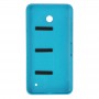 Botón de cubierta de batería contraportada + lateral para Nokia Lumia 635 (azul)