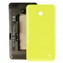 Жилища Battery Back Cover + Side Бутон за Nokia Lumia 635 (жълт)