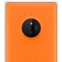 Hátsó néző kamera fedél Nokia Lumia 830 (fekete)