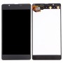 Vysoce kvalitní LCD displej + dotykového panelu pro Microsoft Lumia 540 (Black)