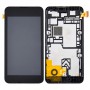 מסך LCD ו Digitizer מלא עצרת עם מסגרת עבור נוקיה Lumia 530