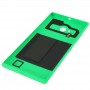 Суцільний колір Пластикові батареї задня кришка для Nokia Lumia 730 (зелений)