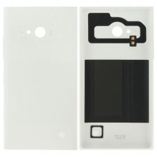 Solid Color műanyag Battery Back Cover Nokia Lumia 730 (fehér)