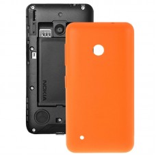 פלסטיק צבע מוצק סוללה חזרה כיסוי עבור Nokia Lumia 530 / רוק / M-1018 / RM-1020 (אורנג ')