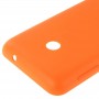 Color sólido de plástico de la batería cubierta trasera para Nokia Lumia 530 / Rock / M-1018 / RM-1020 (naranja)