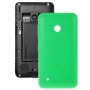 Fast färg plastbatteri baklucka för Nokia Lumia 530 / Rock / M-1018 / RM-1020 (grön)