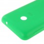 Fast färg plastbatteri baklucka för Nokia Lumia 530 / Rock / M-1018 / RM-1020 (grön)