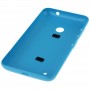 Суцільний колір Пластикові батареї задня кришка для Nokia Lumia 530 / Rock / M-1018 / RM-1020 (синій)