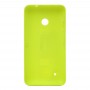 Color sólido de plástico de la batería cubierta trasera para Nokia Lumia 530 (amarillo)