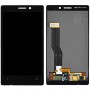 Kiváló minőségű LCD kijelző + érintőpanel Nokia Lumia 925 (fekete)