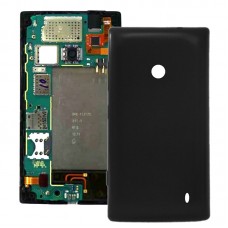 Plastic alloggiamento della copertura posteriore per Nokia Lumia 520 (nero)