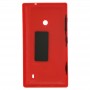 Пластиковый корпус назад Крышка корпуса для Nokia Lumia 520 (красный)