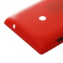 Retour en plastique de logement Housse pour Nokia Lumia 520 (Rouge)