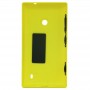 Plastic Tagasi korpuse kaas Nokia Lumia 520 (kollane)