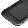 Superficie liscia in plastica di copertura posteriore dell'alloggiamento per Nokia Lumia 822 (nero)