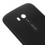 משטח חלק פלסטיק חזרה השיכון כיסוי עבור Nokia Lumia 822 (שחור)