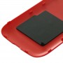 Retour Surface lisse boîtier en plastique couverture pour Nokia Lumia 822 (Rouge)