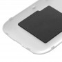 Glatt yta plast baklucka för Nokia Lumia 822 (vit)
