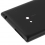 Jäätunud Surface Plastic Tagasi korpuse kaas Nokia Lumia 720 (must)