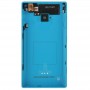 Frostat yta plast baklucka för Nokia Lumia 720 (blå)