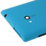 Frostat yta plast baklucka för Nokia Lumia 720 (blå)