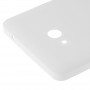 Frostat yta plast baklucka för Microsoft Lumia 640 (vit)
