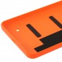 Smooth Surface Plastový zadní kryt pouzdra pro Microsoft Lumia 640 (Orange)