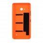 Frostat yta plast bakhölje för Microsoft Lumia 640 (orange)