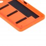 Frosted superficie plastica di copertura posteriore dell'alloggiamento per Microsoft Lumia 640 (arancione)