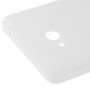 Glatt yta plast baklucka för Microsoft Lumia 640 (vit)