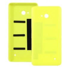 Frosted Surface Plastic Back Housing Cover for Microsoft Lumia 640(Yellow)
