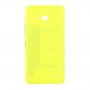 Himmeä pinta-muovia Tausta kotelon kansi Microsoft Lumia 640 (keltainen)