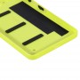 Jäätunud Surface Plastic Tagasi korpuse kaas Microsoft Lumia 640 (kollane)