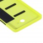 Jäätunud Surface Plastic Tagasi korpuse kaas Microsoft Lumia 640 (kollane)