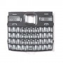 Handy-Tastaturen Gehäuse mit Menütasten / Presse Keys für Nokia E72 (Silber)