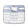 Handy-Tastaturen Gehäuse mit Menütasten / Presse Keys für Nokia E72 (weiß)