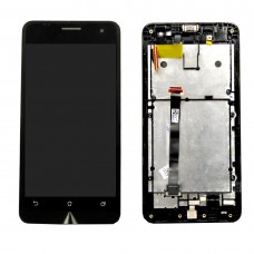 LCD Screen and Digitizer Full Assembly with Frame for Asus Zenfone 5 / A501CG / A500CG(Black)
