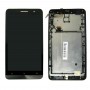 LCD-skärm och digitizer Fullständig montering med ram för Asus Zenfone 6 / A600CG (svart)