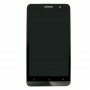 LCD képernyő és digitalizáló Teljes Szerelés Frame Asus Zenfone 6 / A600CG (fekete)