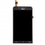 LCD-skärm och digitizer Fullständig montering för Asus Zenfone Go / ZC500TG (svart)
