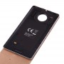 Vertical Flip чанта от естествена кожа Wireless Standard + QI зареждане корица За Microsoft Lumia 950 XL (Brown)