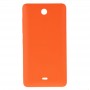 Frosted Surface Plastic Back Housing Cover for Microsoft Lumia 430(Orange)