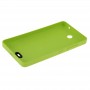 Jäätunud Surface Plastic Tagasi korpuse kaas Microsoft Lumia 430 (roheline)