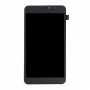 מסך LCD ו Digitizer מלא עצרת עם מסגרת עבור Microsoft Lumia 640 XL (שחור)