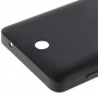 Esmerilado de la batería cubierta trasera para Microsoft Lumia 430 (Negro)