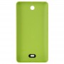 Матовый батареи задняя крышка для Microsoft Lumia 430 (зеленый)